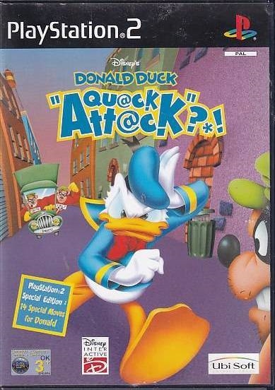 Disneys Donald Duck Quack Attack - PS2 (Genbrug)